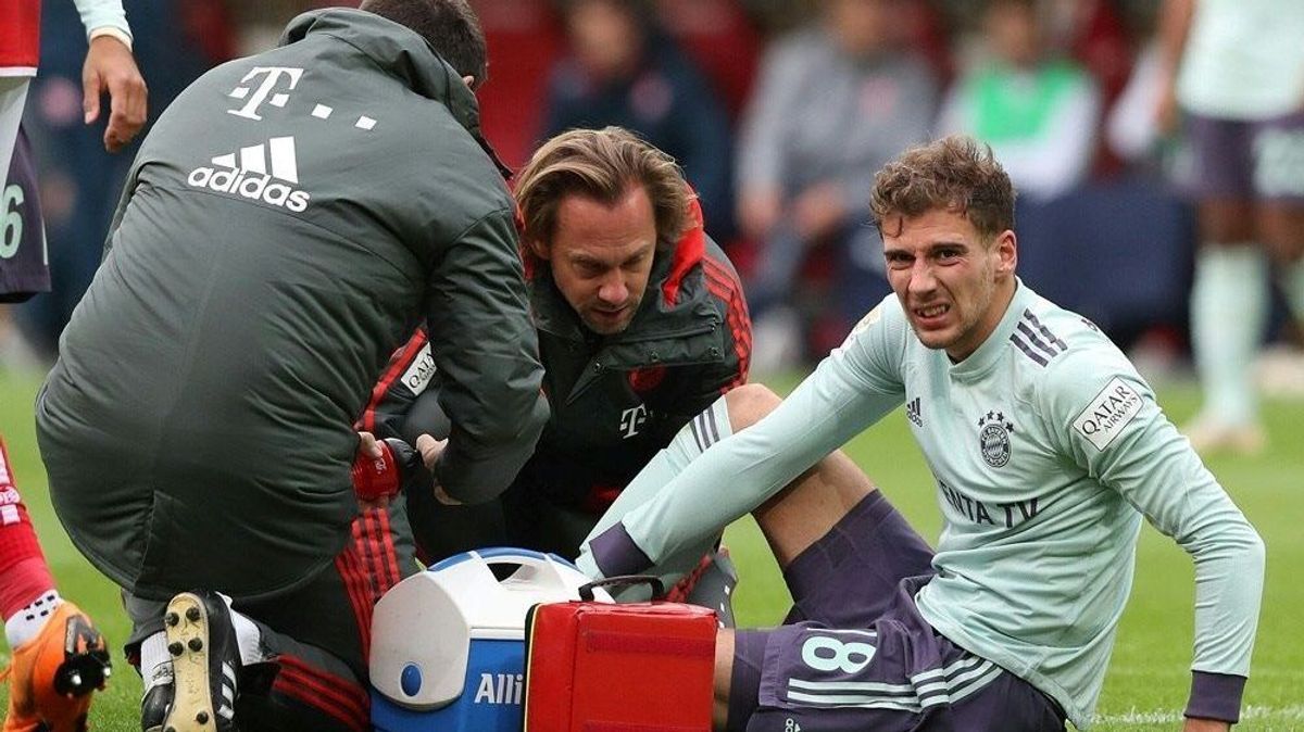 Leon Goretzka musste in Mainz verletzt runter