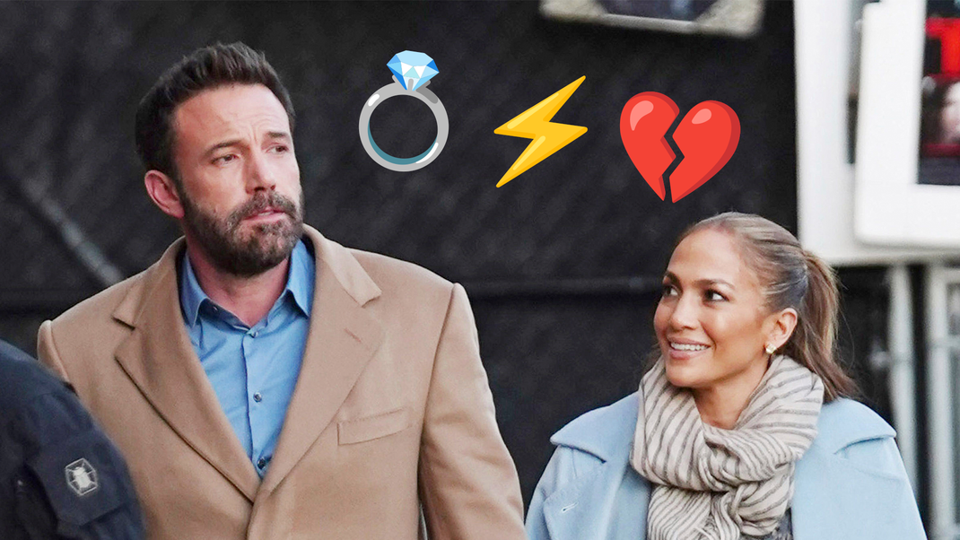 Gerade noch reichte Jennifer Lopez die Scheidung ein, jetzt trifft sie auf Ex Ben Affleck - ob das gut ging?