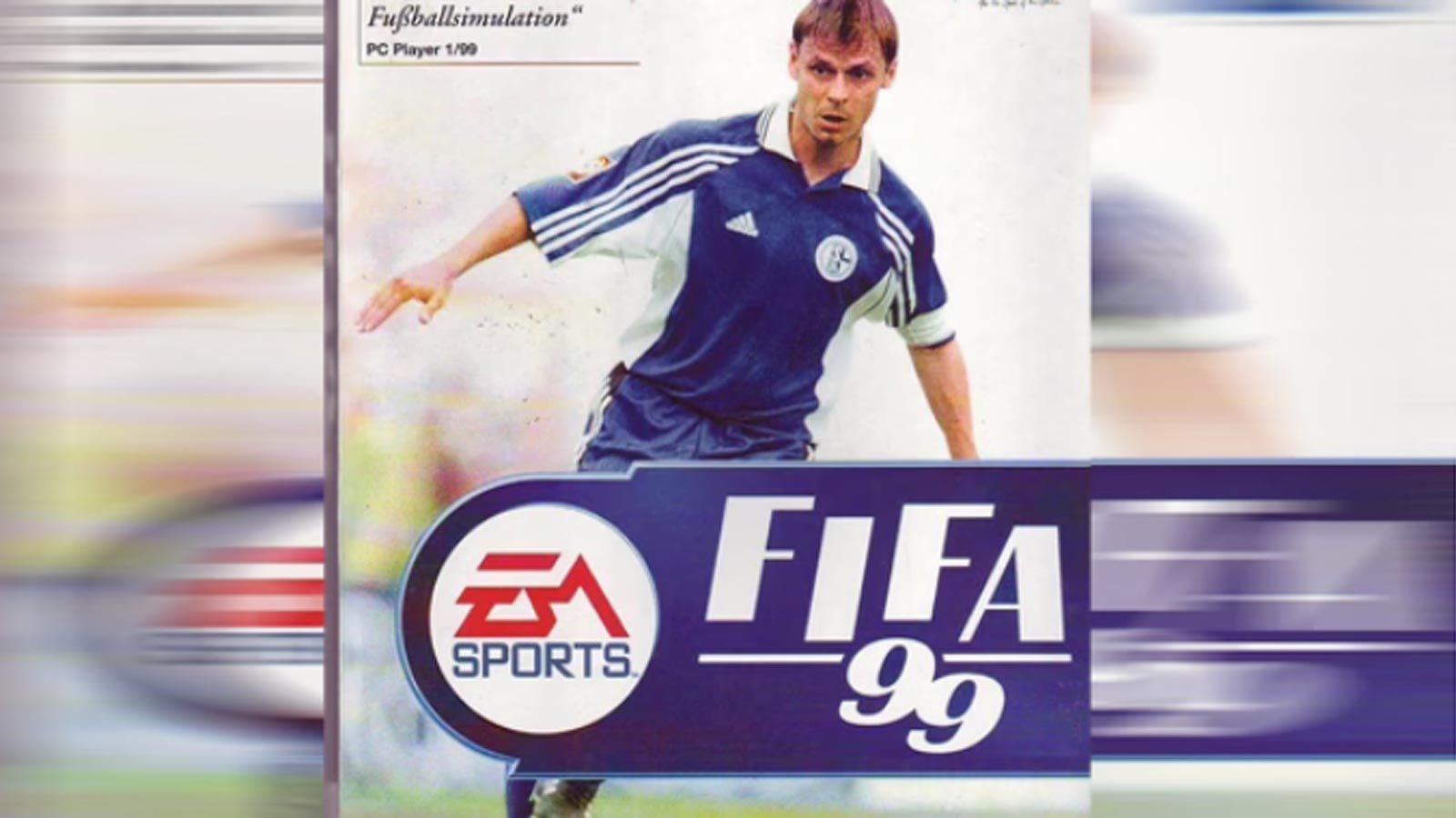
                <strong>FIFA 99</strong><br>
                FIFA 99 - Cover-Spieler: Olaf Thon.
              