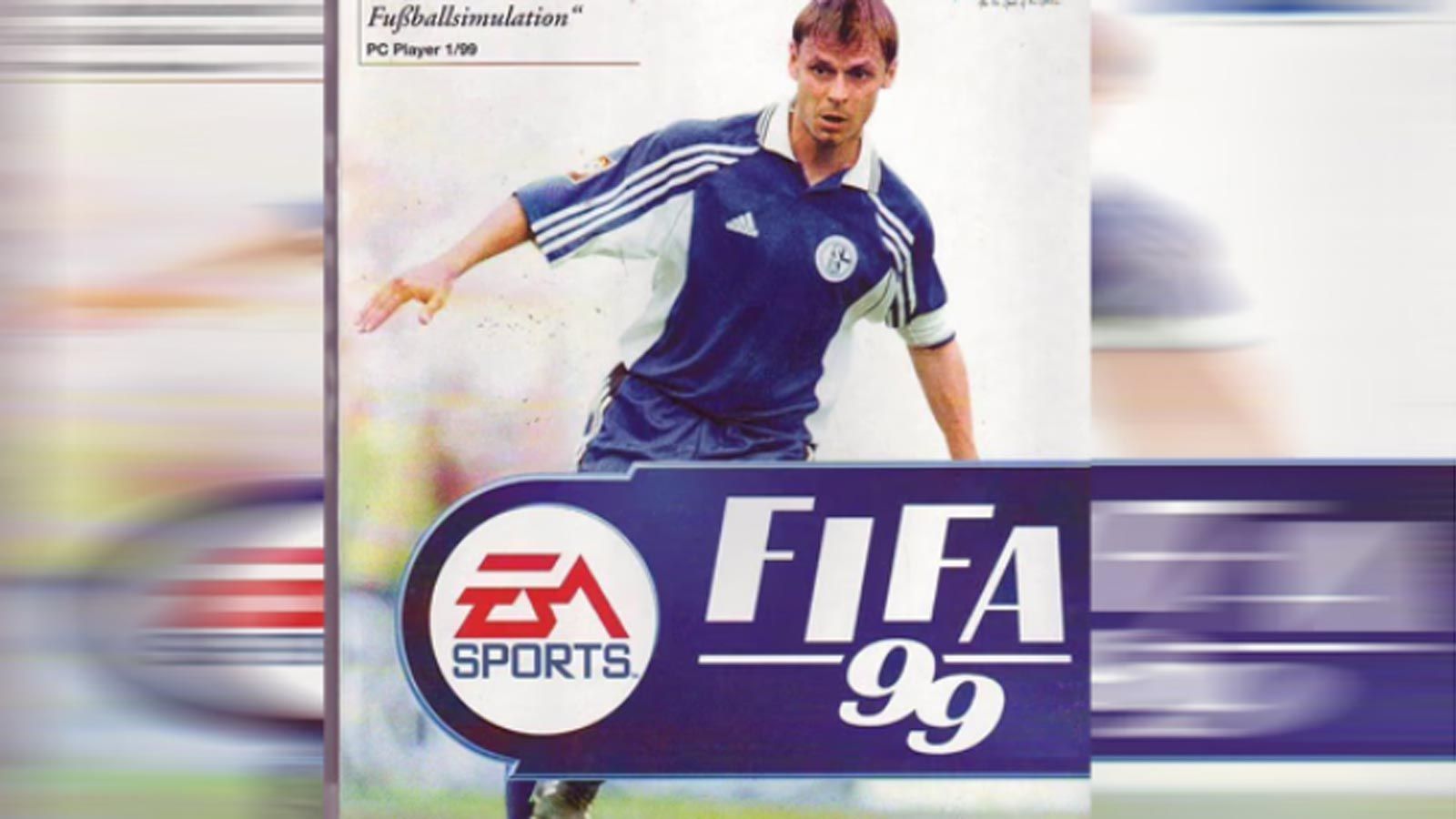 
                <strong>FIFA 99</strong><br>
                FIFA 99 - Cover-Spieler: Olaf Thon.
              