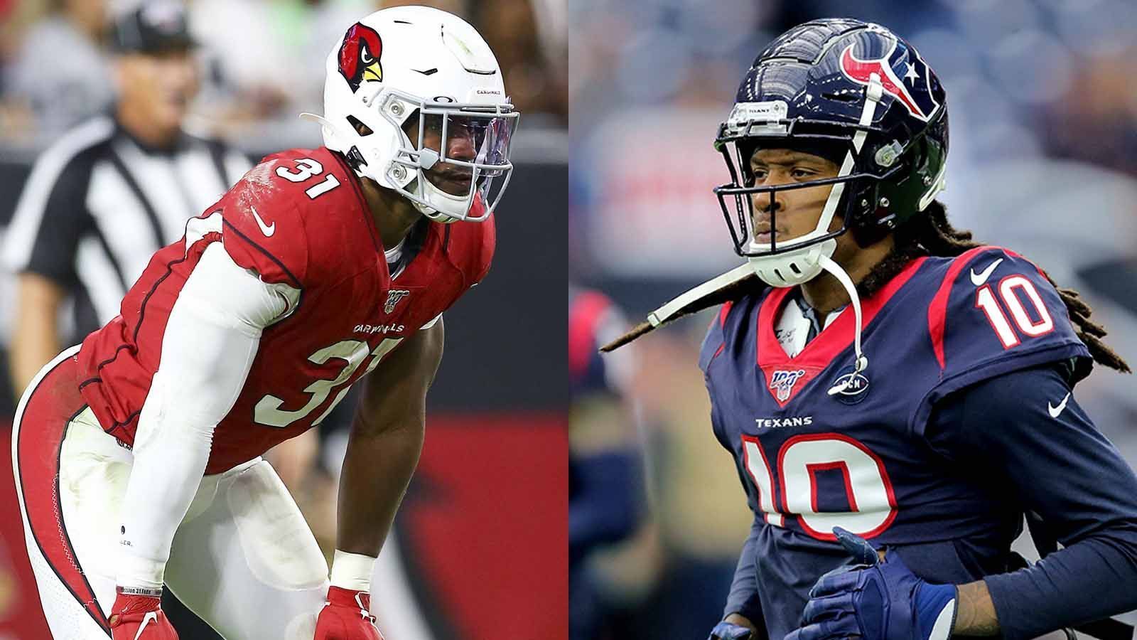 
                <strong>16. März 2020: Trade mit den Arizona Cardinals – RB David Johnson, Rd2 Pick 2020, Rd4 Pick 2021 gegen WR DeAndre Hopkins, Rd 4 Pick 2020</strong><br>
                Bill O'Brien kann es doch! Der nächste Wahnsinns-Trade, bei dem die Texans mehr verlieren als gewinnen. 104 gefangene Pässe, 1.165 Yards und sieben Touchdowns. Das sind die Zahlen von Hopkins in der abgelaufenen Saison. Der nächste Receiver ist Will Fuller mit 670 Yards. Die wichtigste Anspielstation von Deshaun Watson ist weg. Gegen einen zuletzt extrem verletzungsanfälligen Running Back und einen Zweitrundenpick. Warum? Diese Frage kann kein Experte beantworten, wahrscheinlich nicht mal Bill O'Brien selbst.
              