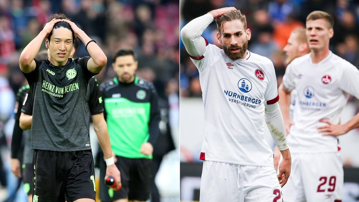 Hannover & Nürnberg: Ist das Wunder "Klassenerhalt" noch möglich?
