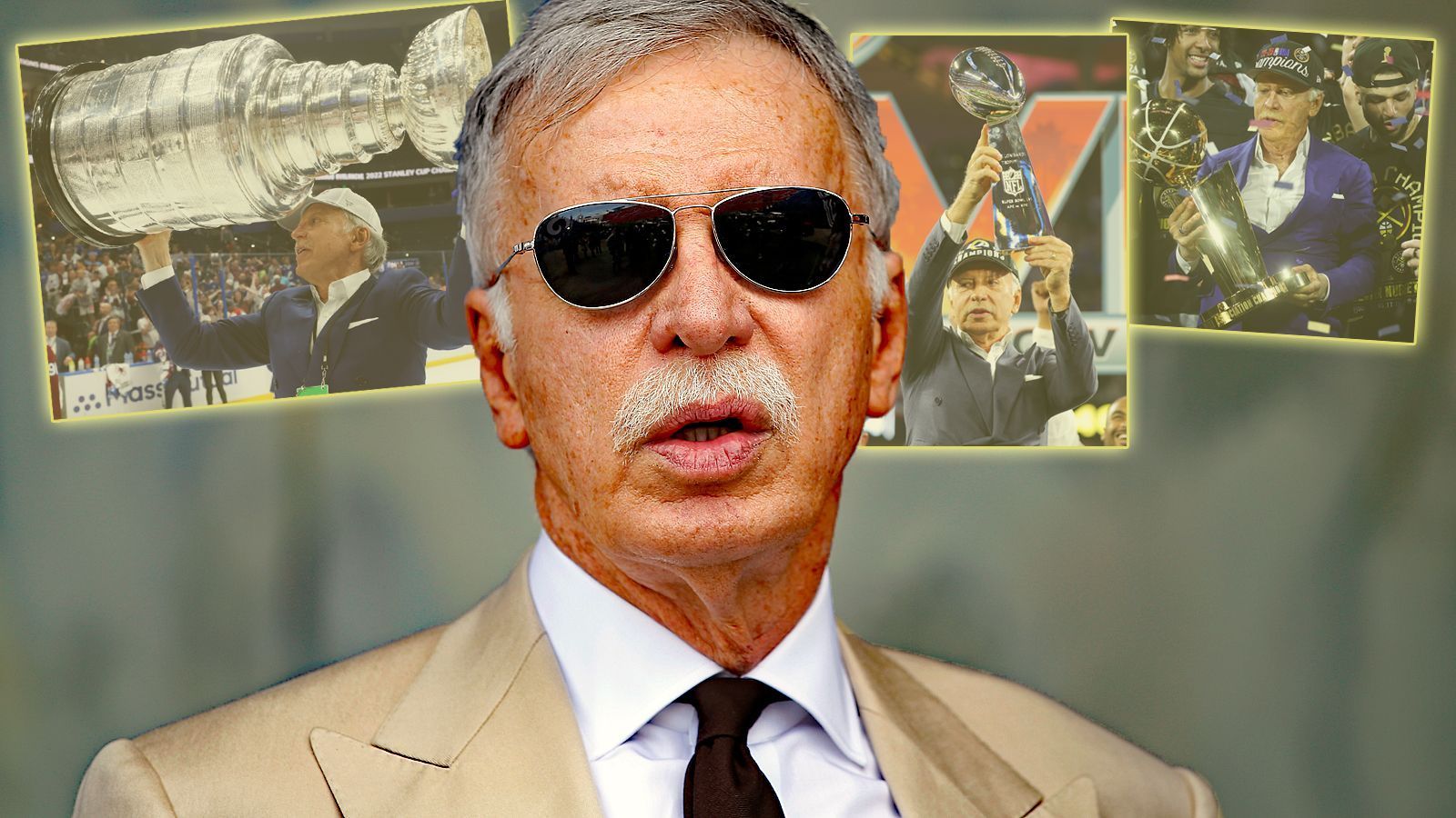 
                <strong>Stan Kroenke gewinnt im Sport aktuell alles, außer im Fußball</strong><br>
                Stan Kroenke ist ein Macher. Anders kann man es nicht sagen. Vor allem in der jüngeren Vergangenheit. Er ist der Besitzer von "Kroenke Sports / Entertainment" und führt darunter in verschiedensten Sport-Ligen einige Top-Teams. In den vergangenen anderthalb Jahren feierte er vier (!) Meisterschaften. Das erreichen andere Teambesitzer in ihrem gesamten Leben nicht, manche sogar keine einzige Meisterschaft. Unter seiner Regentschaft entwickelten sich viele Mannschaften zu echten Top-Teams. Jedoch nicht alle. Wir zeigen Euch sein Imperium, welches laut "Forbes" mit 12,9 Milliarden Euro Kroenke zum 139. reichsten Menschen der Welt macht.
              