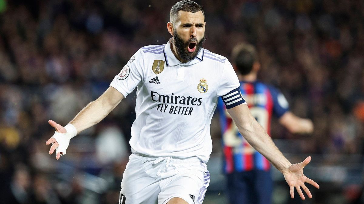 Karim Benzema Hattrick Real Madrid FC Barcelona