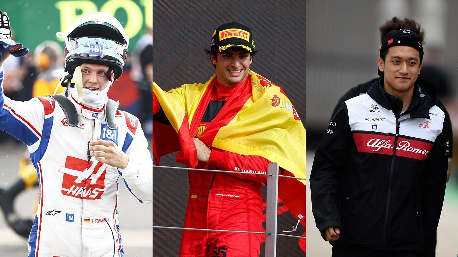 
                <strong>Gewinner und Verlierer des Rennens in Silverstone</strong><br>
                In einem atemberaubenden Rennen sichert sich Mick Schumacher seiner ersten WM-Punkte überhaupt, Carlos Sainz feiert bei seinem Jubiläum seinen Premierensieg und der Halo rettet Zhou Guanyu womöglich das Leben. ran zeigt euch die Gewinner und Verlierer des Großen Preises von Großbritannien.
              