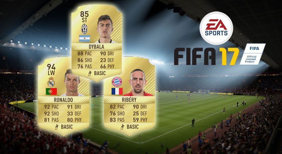 
                <strong>FIFA 17: Das sind die besten Dribbler</strong><br>
                Ende September kommt FIFA 17 endlich in den Handel. Schon jetzt zeigt ran.de die zehn besten Dribbler in der Fußball-Simulation von EA Sports.
              