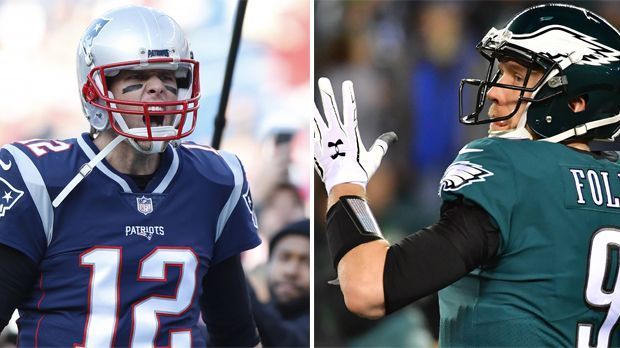 
                <strong>Tom Brady vs. Nick Foles</strong><br>
                Tja, was soll man da jetzt sagen? Man könnte jetzt alle Superlative, die es vom GOAT gibt, aufzählen. Alle Rekorde. Ale Super-Bowl-Teilnahmen (8). Oder Siege (5). Und die, sorry, im Vergleich dazu mickrigen drei Playoff-Starts von Nick Foles gegenüberstellen. Kann man auch lassen. Fazit: Es weiß auch so jeder, dass Tom Brady diesen Vergleich klar gewinnt. 1:0 Patriots.
              