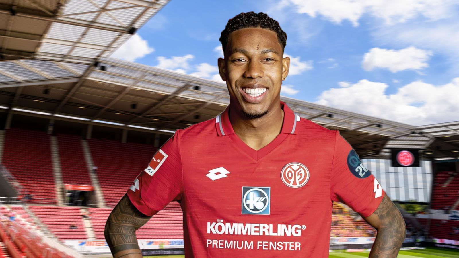 
                <strong>1. FSV Mainz 05</strong><br>
                Die neue Arbeitskleidung der Rheinhessen kommt auch 2019/20 ohne große Veränderung daher. Das ganz in Rot gehaltene Heimtrikot unterscheidet sich kaum von seinem Vorgänger. 05-Star Jean-Paul Boëtius gefällt die neue Arbeitskleidung offensichtlich trotzdem.  
              