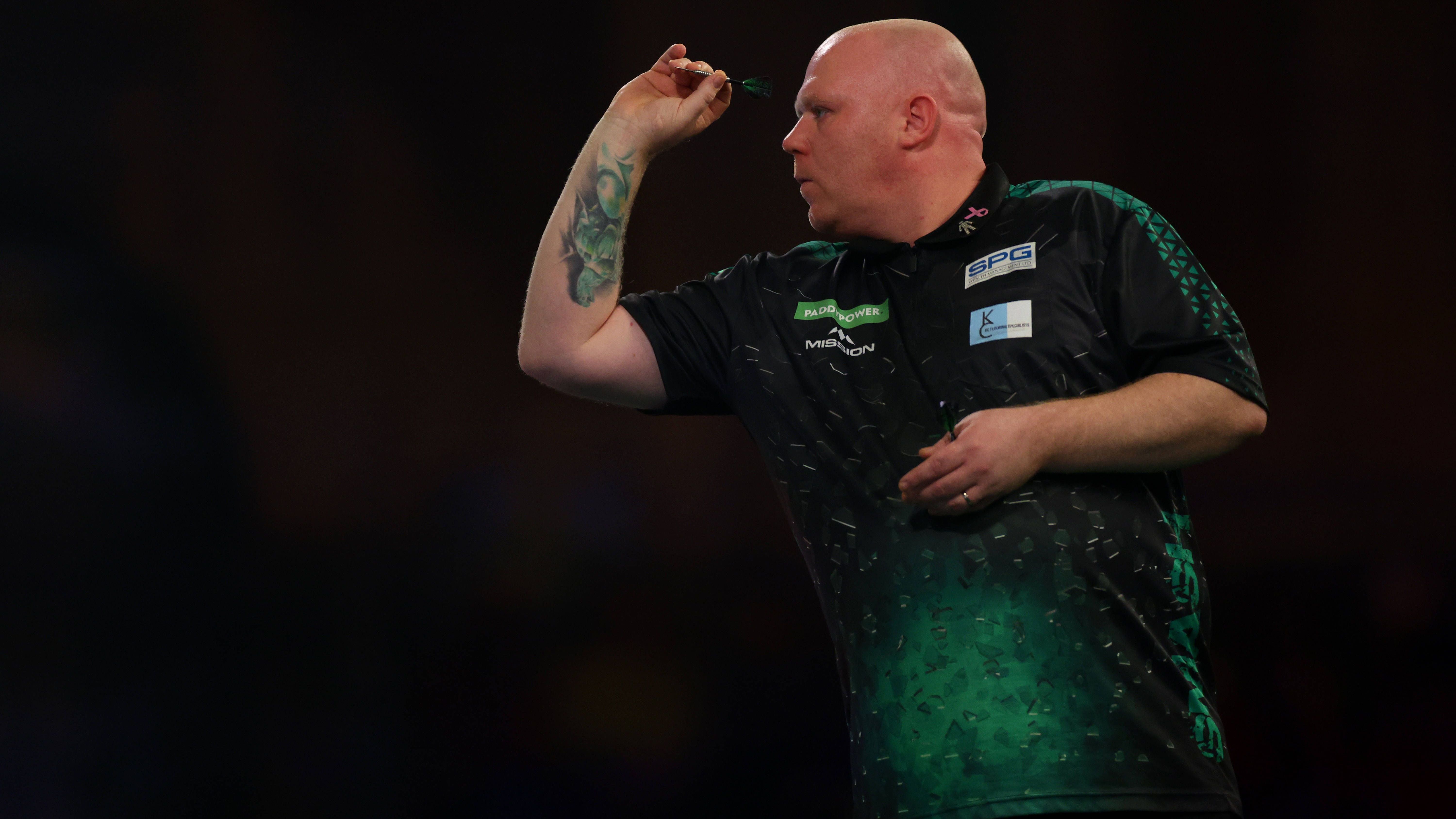 DartsWeltrangliste Order of Merit Littler marschiert, drei Stars
