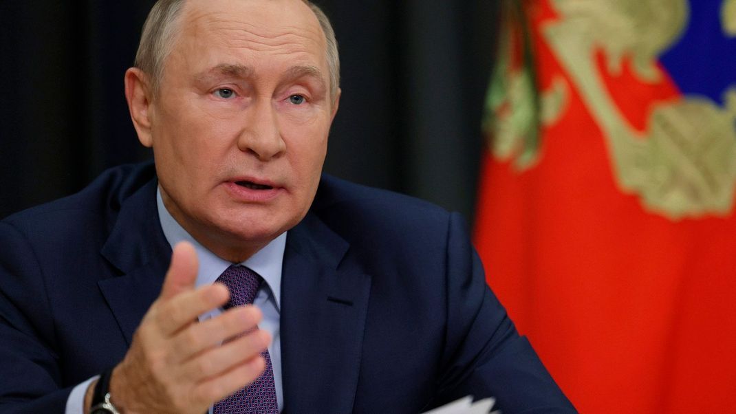 Kremlherrscher Putin will die Annexion von vier ukrainischen Gebieten verkünden.