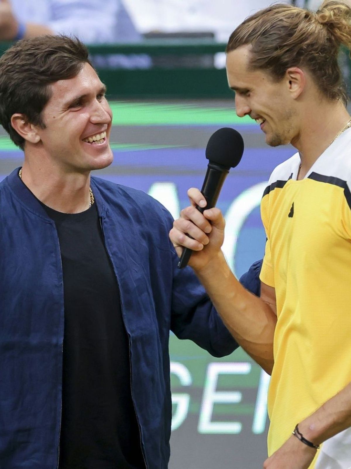 Mischa (l.) und Alexander Zverev