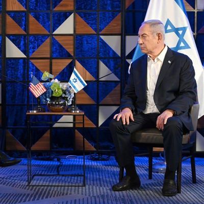 Joe Biden und Benjamin Netanjahu bei einem Treffen in Tel Aviv. 