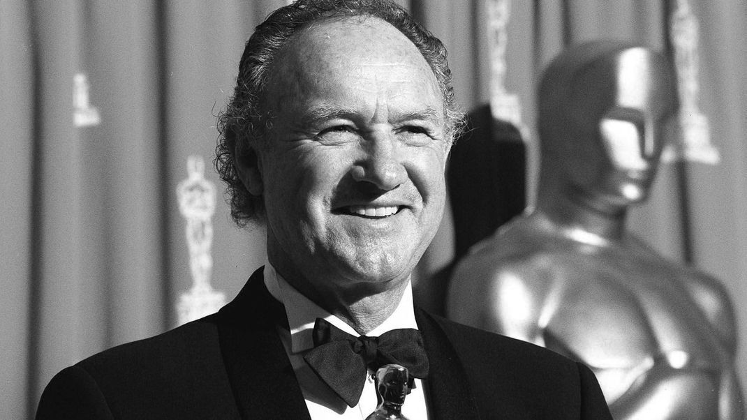 Gene Hackman bei den Oscars.