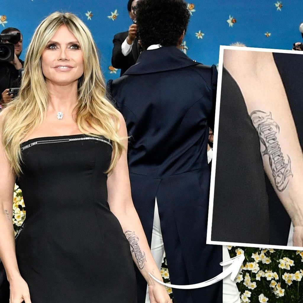 Heidi Klum überrascht auf der Met Gala 2025 mit Kleid - und Tattoo!