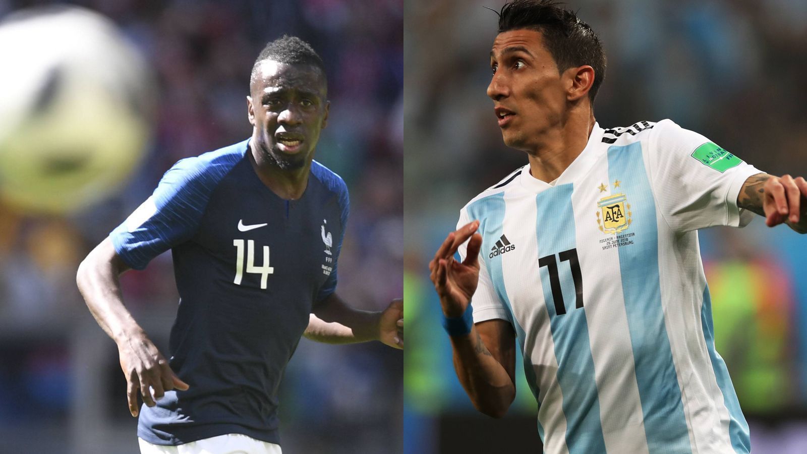 
                <strong>Blaise Matuidi vs. Angel di Maria</strong><br>
                Di Maria kann das Vertrauen seines Trainers bislang nicht zurückzahlen, er ist wie viele seiner Mitspieler nicht in Form, tauchte bei seinen Einsätzen bislang fast vollständig ab. Aber der Coach vertraute ihm beim Do-or-Die-Spiel gegen Nigeria. Matuidi bringt dagegen Stabilität ins französische Spiel, ist bei Juve gesetzt. Punkt für die Franzosen. 9:3.
              