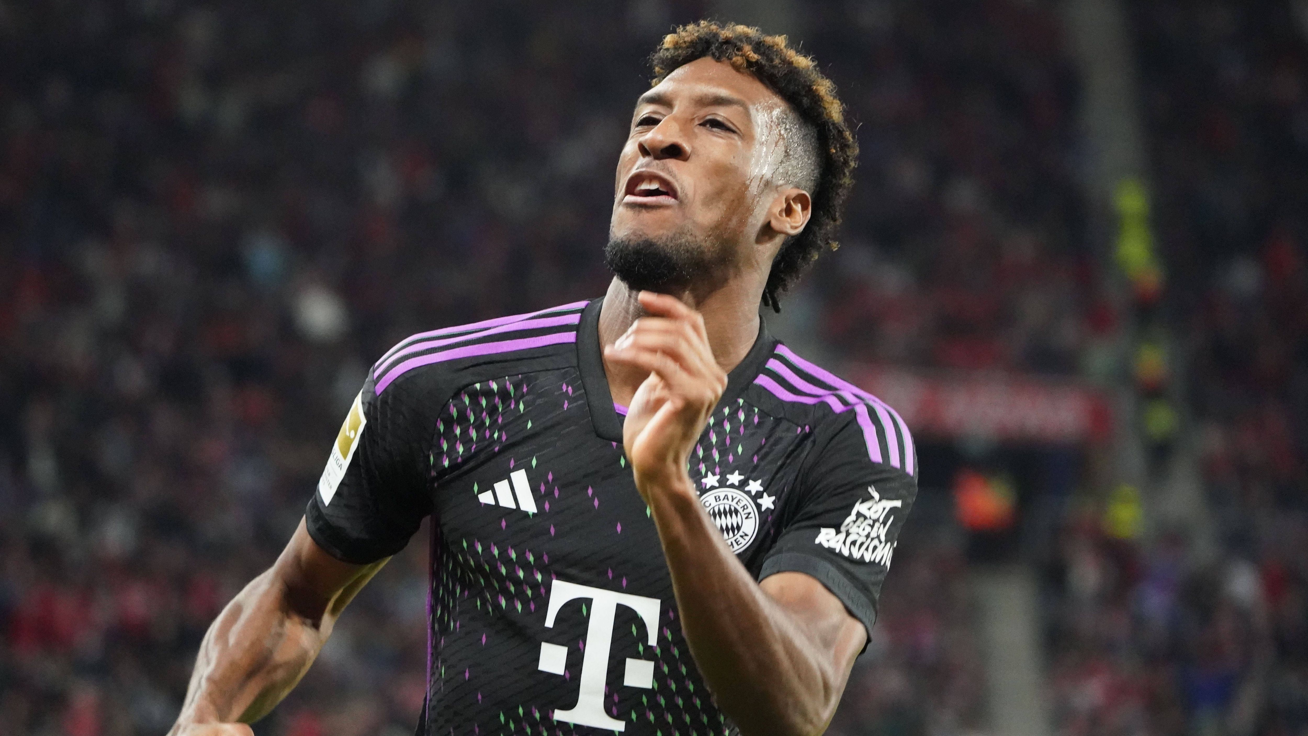 <strong>Kingsley Coman</strong><br>Leistet bei seinem Treffer zum 1:0 echte Maßarbeit. Danach wieder das alte Muster: zu schwach im Abschluss. Leitet mit seiner braven Zweikampfführung das erste Mainzer Tor ein. Viel Licht, viel Schatten. <em><strong>ran</strong></em><strong>-Note: 3</strong>