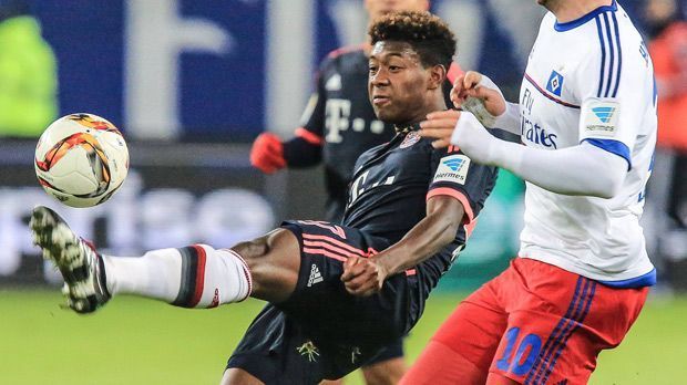 
                <strong>David Alaba</strong><br>
                Abwehr: David Alaba: Dem Linksverteidiger merkte man die fehlende Spielpraxis nach der langen Verletzung an. Offensiv kam bis auf einen Pfostenknaller in der zweiten Halbzeit wenig. Defensiv hatte er sogar vereinzelt Probleme mit HSV-Verteidiger Diekmeier. ran-Note: 4.
              