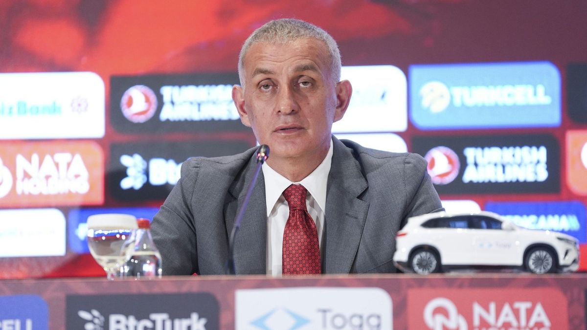 Der türkische Verbandschef Haciosmanoglu