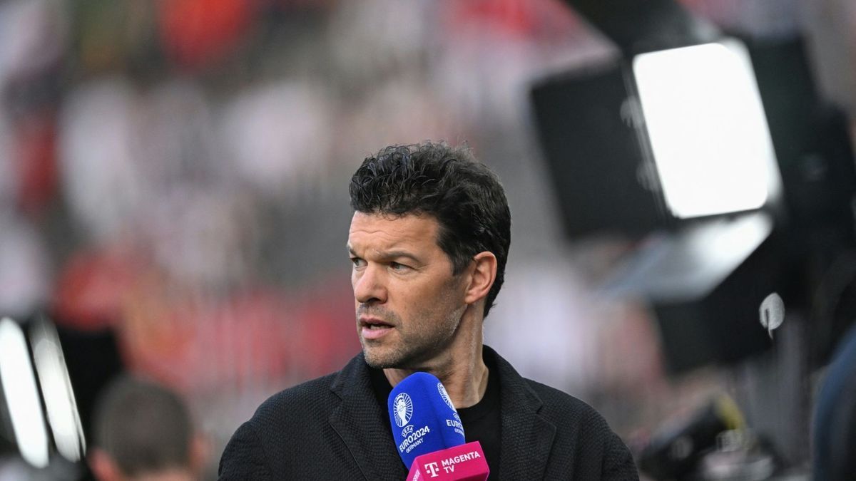 Als TV-Experte im Einsatz: Michael Ballack