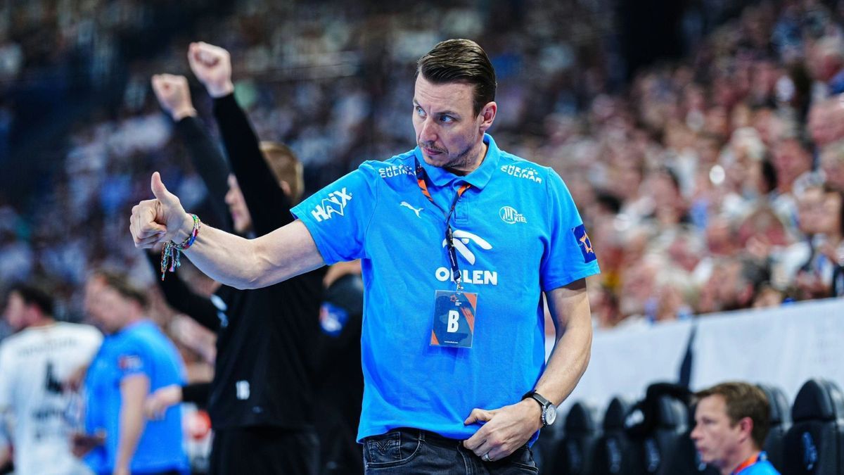 Zufrieden: THW-Coach Filip Jícha