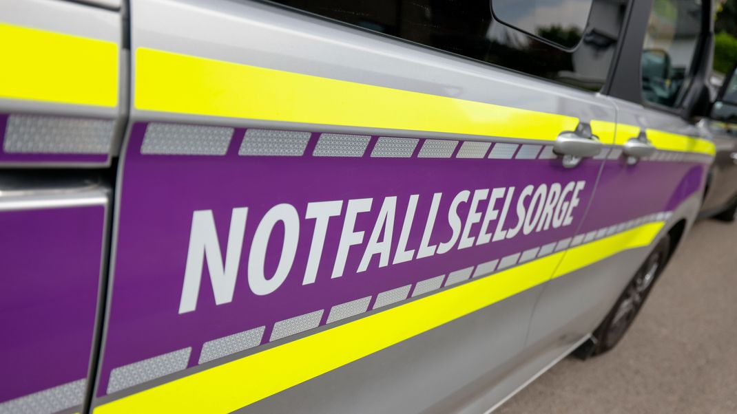 Ein Einsatzfahrzeug der Notfallseelsorge 