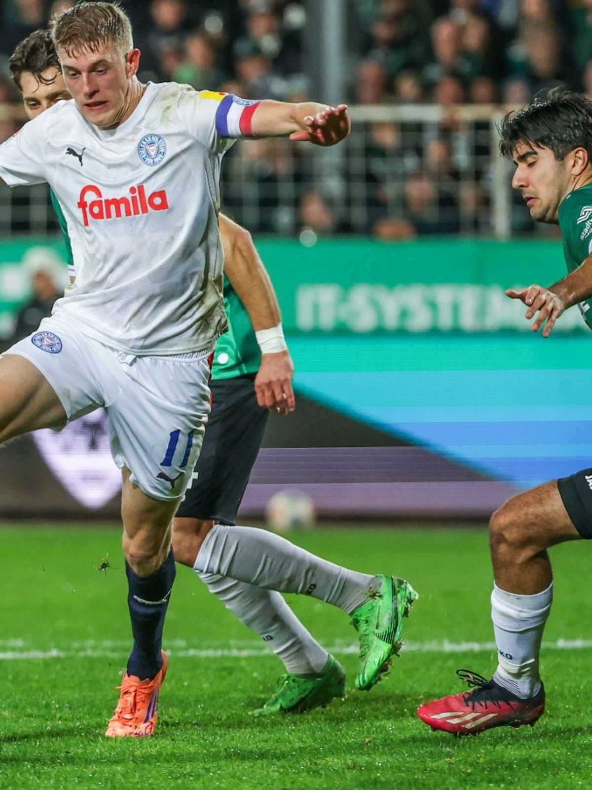 Holstein Kiel erleidet einen Dämpfer in Münster