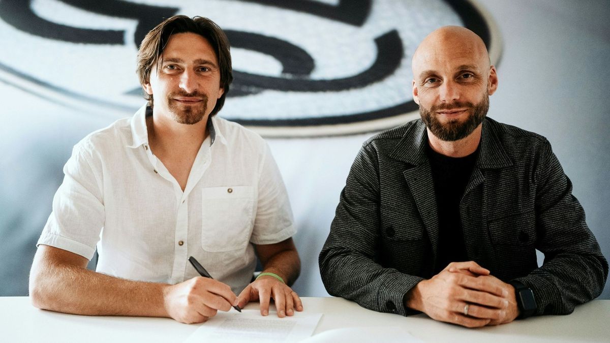 Wagner (l.) mit Nils-Ole Book