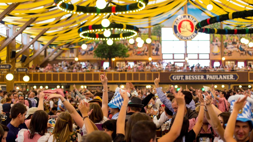 Paulaner Festzelt auf dem Oktoberfest