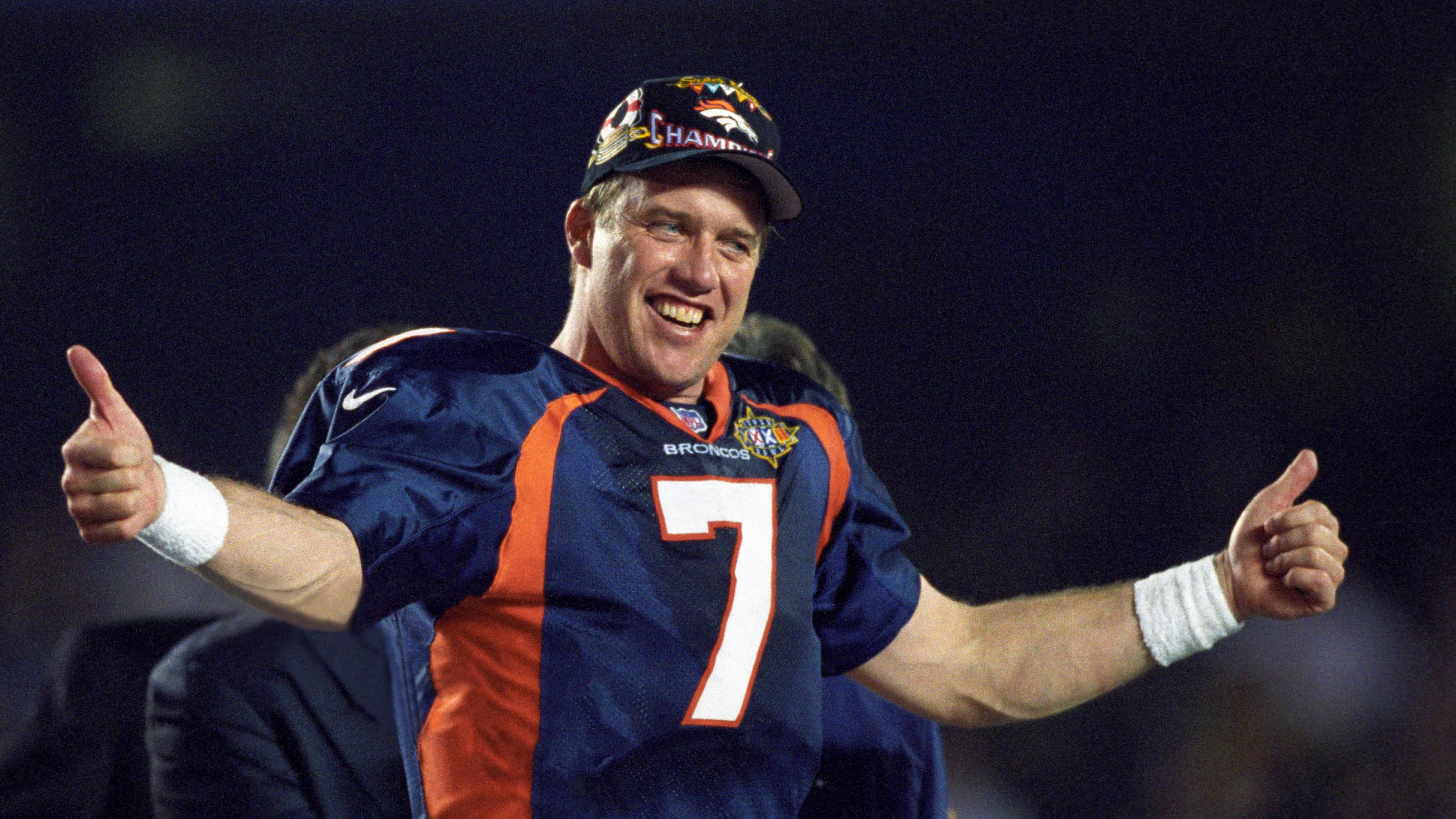 <strong>7: John Elway</strong><br>Team: Denver Broncos<br>Position: Quarterback<br>Erfolge: Pro Football Hall of Famer, zweimaliger Super-Bowl-Champion, 1987 NFL MVP<br>Honorable Mentions: Ben Roethlisberger, Mel Hein, George Halas, Michael Vick