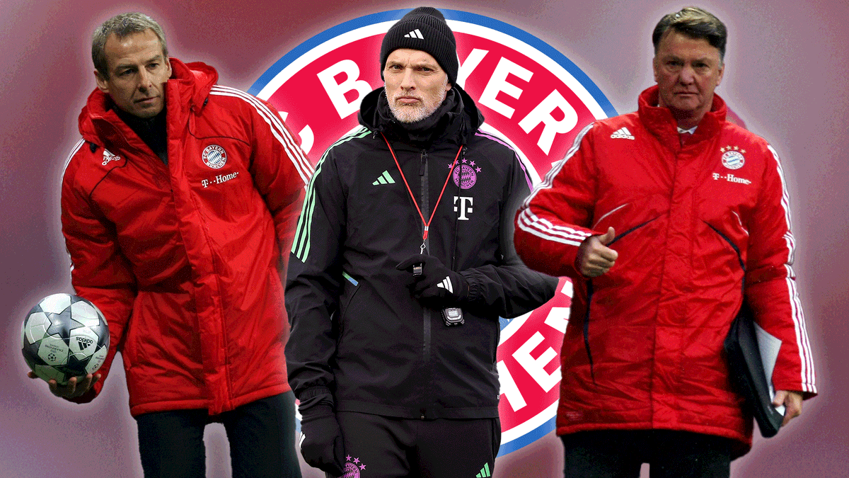 FC Bayern Trainer vergangene 20 Jahre: Klinsmann, Tuchel, van Gaal