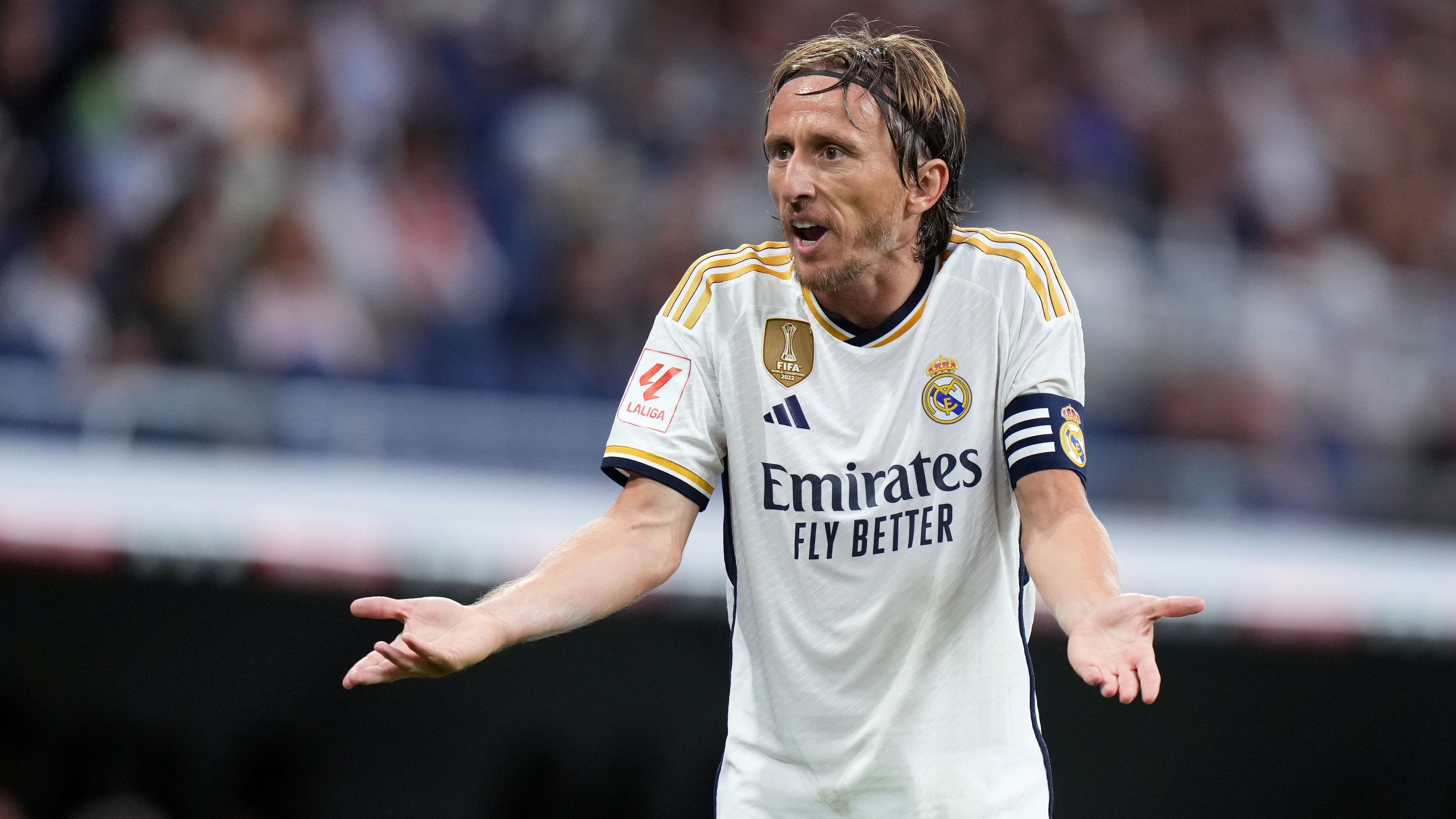 <strong>Luka Modric</strong> <br>Position: Mittelfeldspieler<br>Klub: Real Madrid
