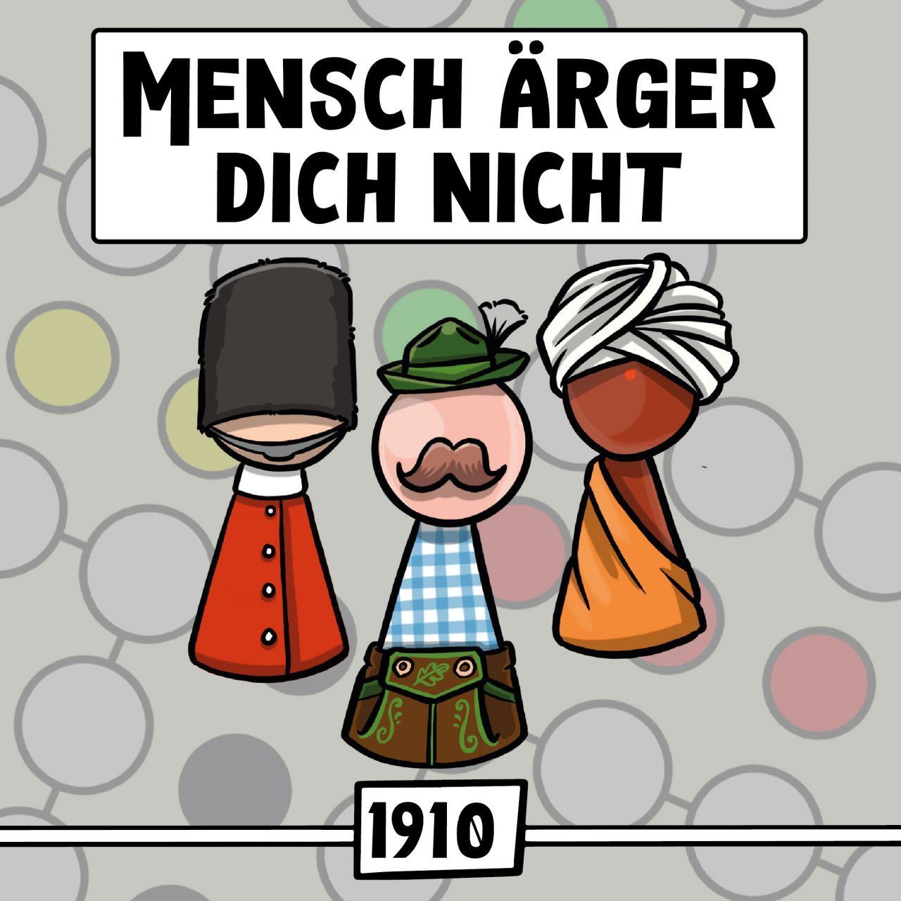 1910 erschien das Spiel basierend auf dem indischen Paschisi und dem englische Ludo zum ersten Mal. Der Gründer von Schmidt-Spiele erfand es in München.