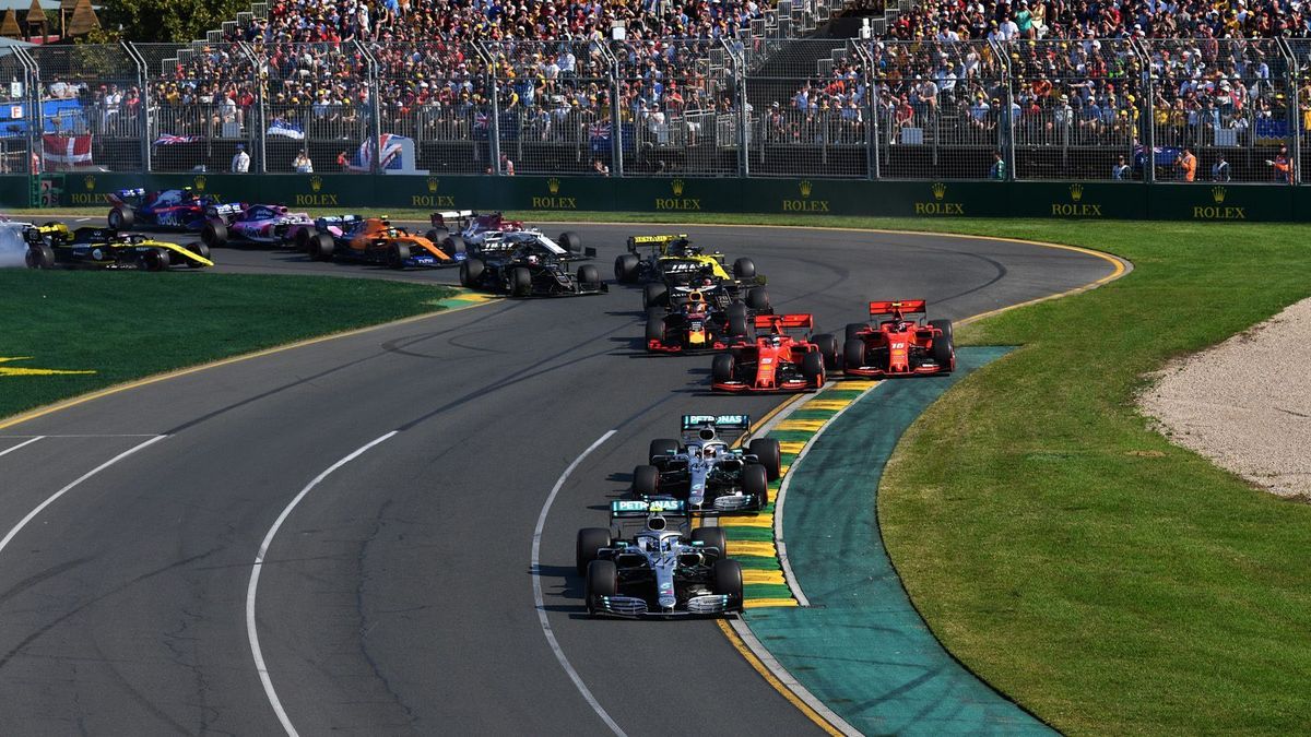 Start zum GP Australien 2019 in Melbourne