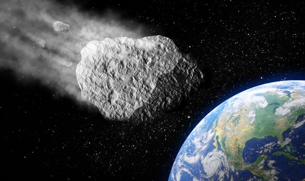 Ein Asteroid soll 2023 der Erde gefährlich nahe kommen (Symbolbild).