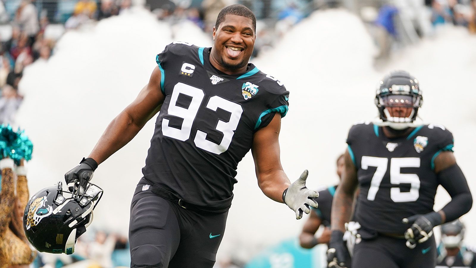 
                <strong>AFC: Defensive Ends</strong><br>
                Melvin Ingram (Los Angeles Chargers) - ersetzt Joey Bosa (Los Angeles Chargers)Josh Allen (Jacksonville Jaguars) - ersetzt Frank Clark (Kansas City Chiefs)Calais Campbell (Bild; Jacksonville Jaguars)
              