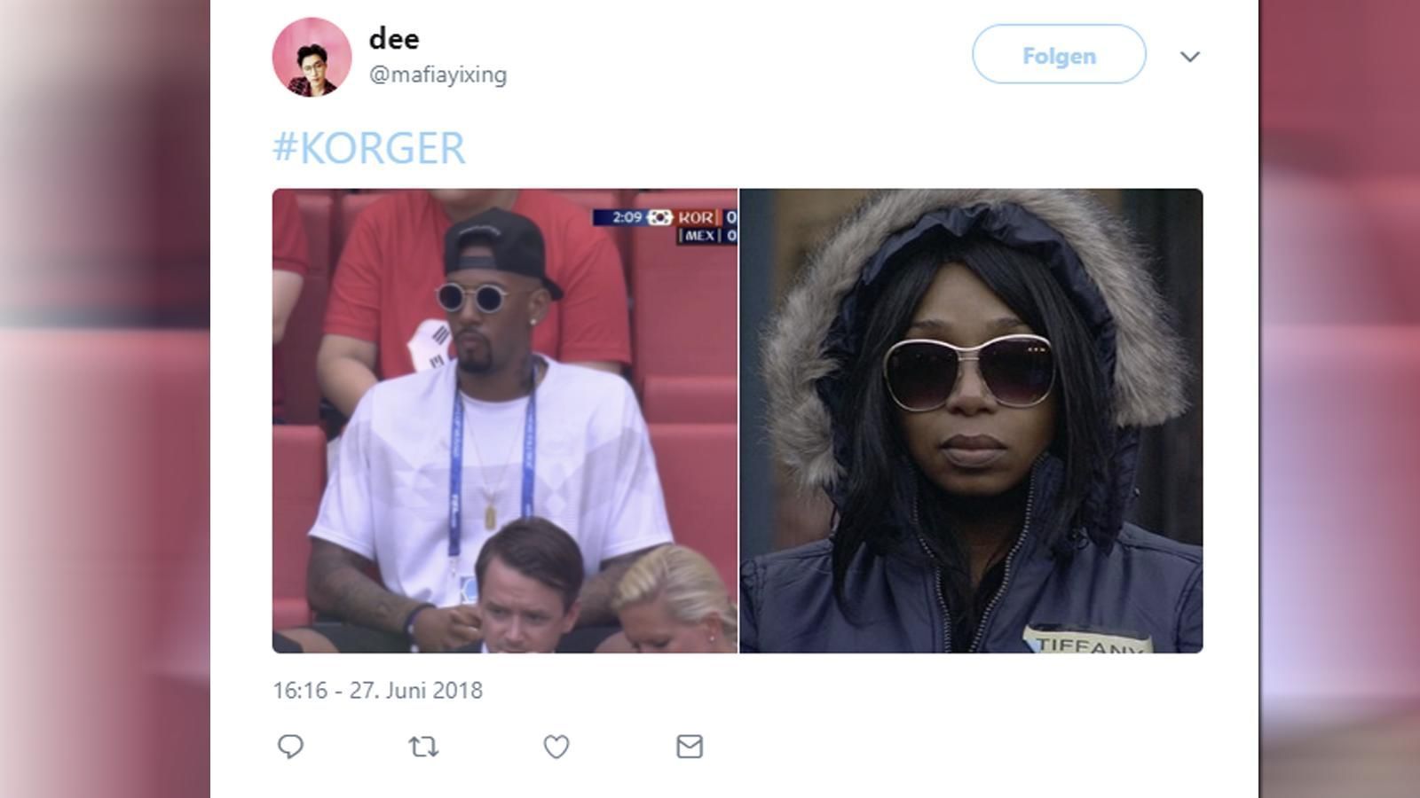 
                <strong>So lacht das Netz über Boatengs Swag-Auftritt</strong><br>
                Bei der Geburt getrennt?
              