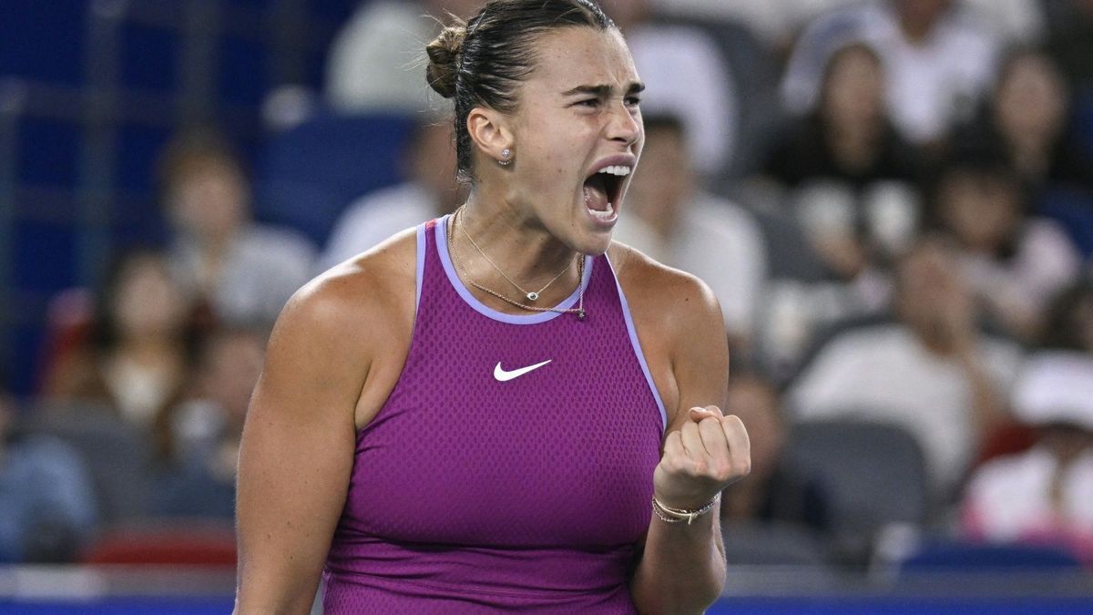 Mit Kraftakt ins Finale von Wuhan: Aryna Sabalenka