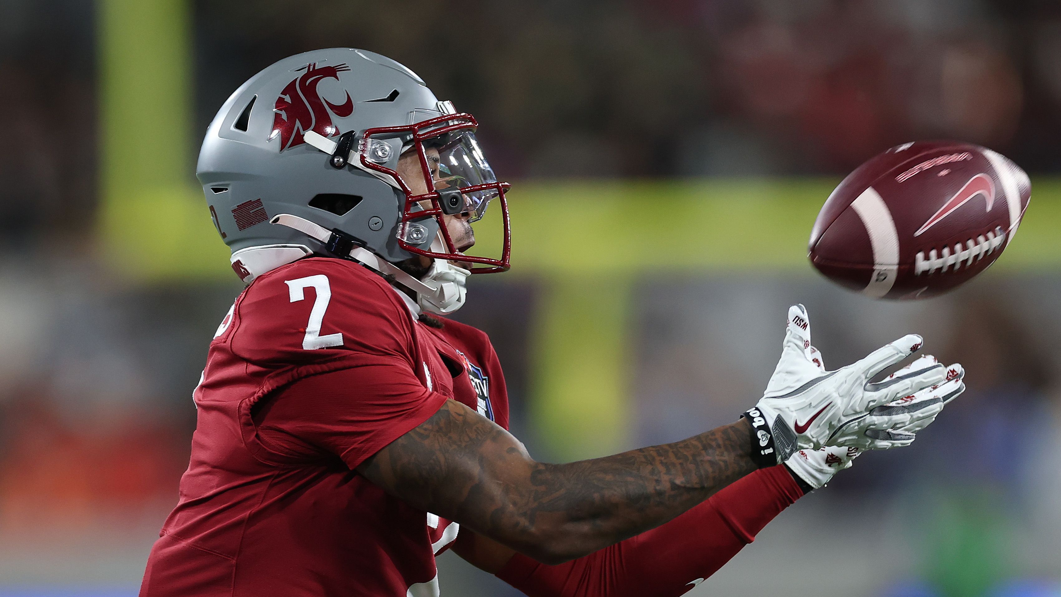 <strong>Washington State University</strong><br>NFL:<br>- Kyle Williams (Patriots; Bild)<br>NBA:<br>- Cedric Coward (Blazers, zu den Grizzlies getradet)