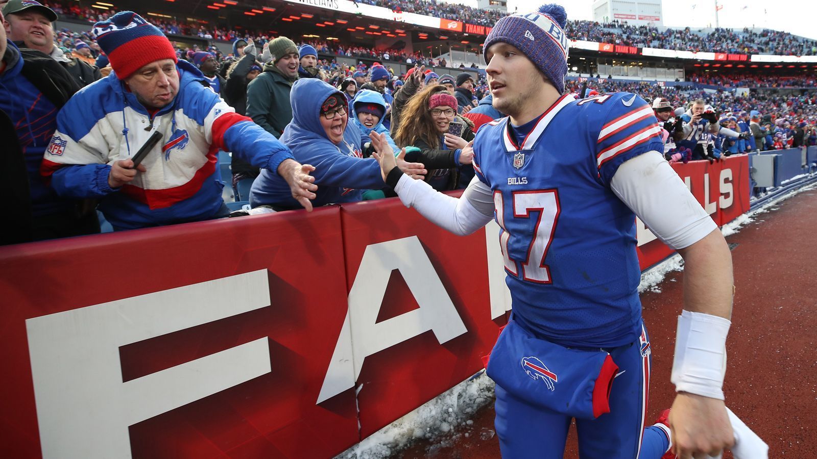 
                <strong>Platz 5 (geteilt) - Buffalo Bills</strong><br>
                2020: 52,5 Prozent (134 Siege, 121 Niederlagen, 1 Unentschieden)2019: 48 Prozent 
              