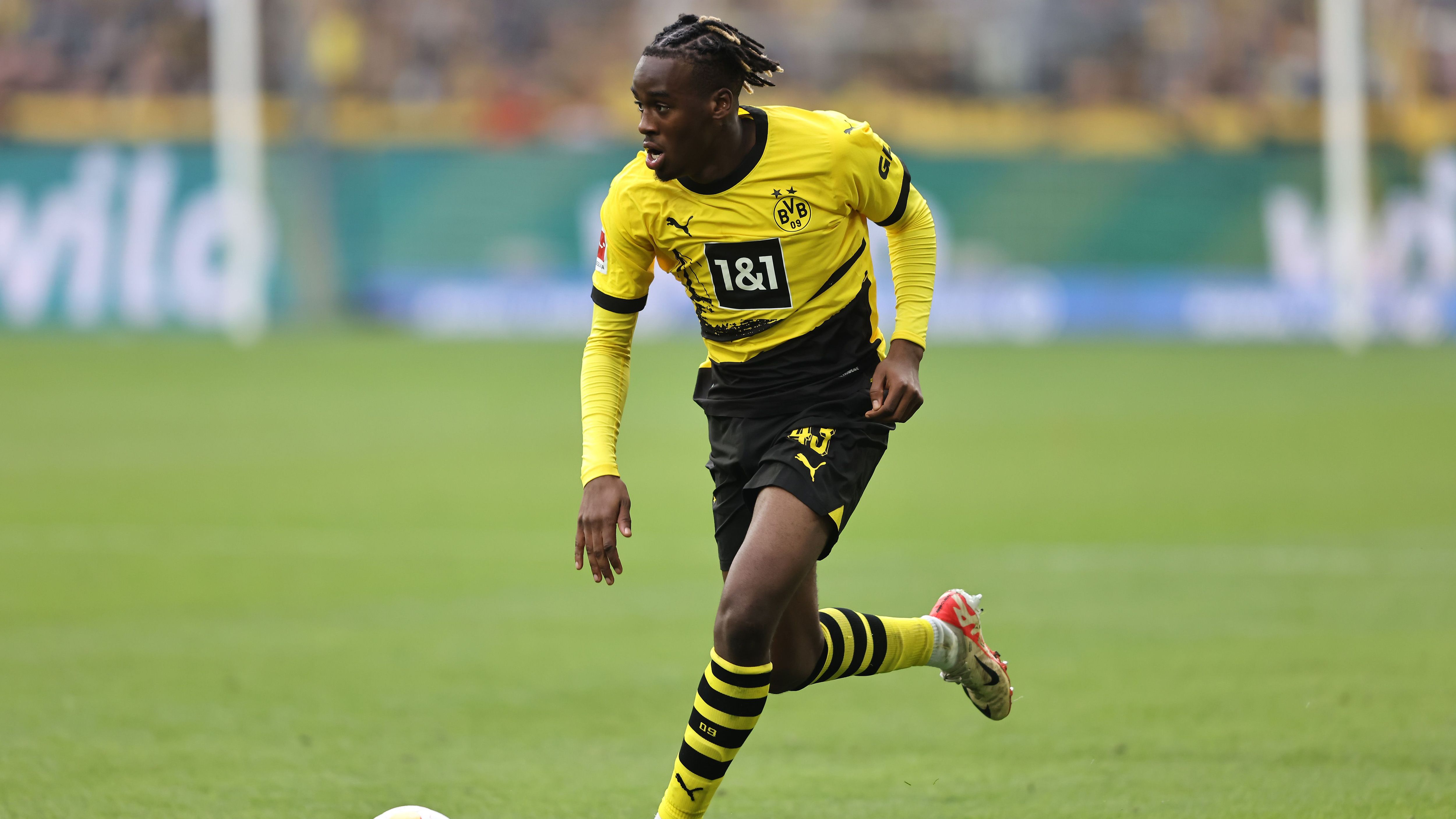 <strong>3. Jamie Bynoe-Gittens (Borussia Dortmund): plus 10 Mio Euro</strong><br>Aktueller Marktwert: 28 Mio Euro