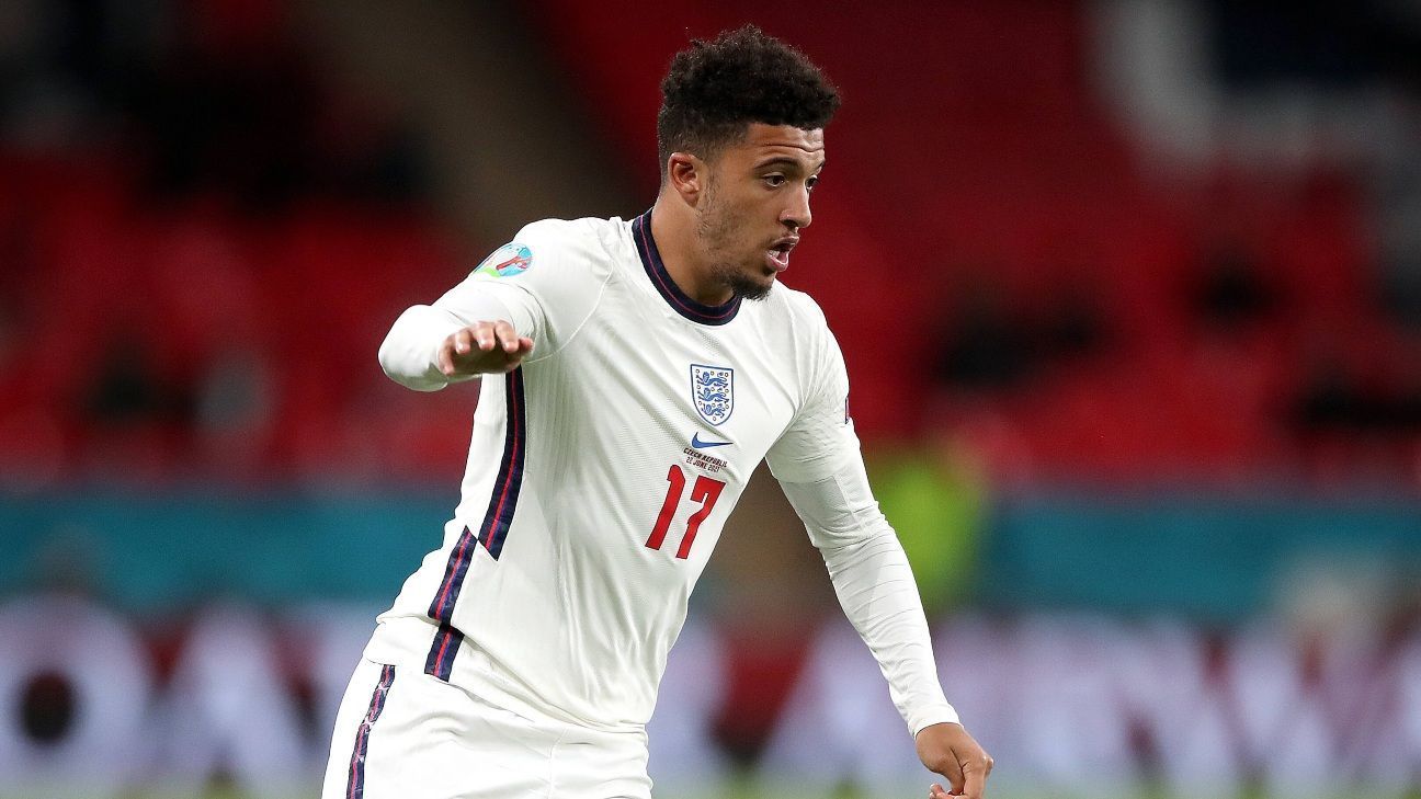 
                <strong>Jadon Sancho (England)</strong><br>
                Southgate brachte Sancho fürs Elfmeterschießen. Er verschoss. Job nicht erledigt. ran-Note: 5
              