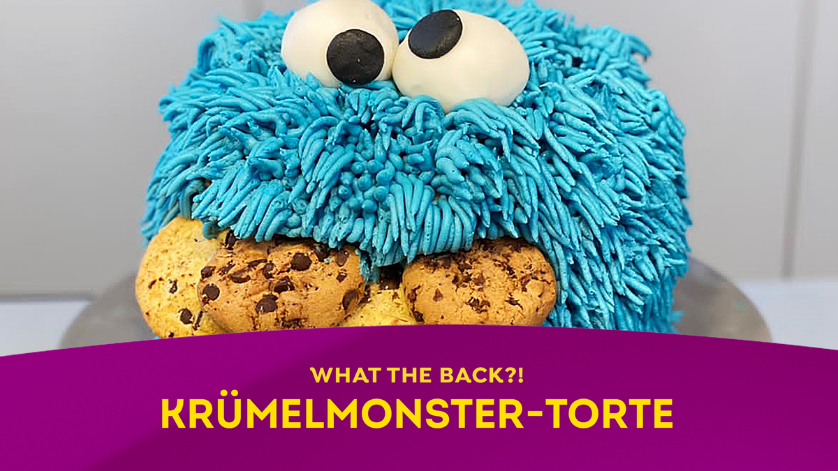 Krümelmonster-Torte