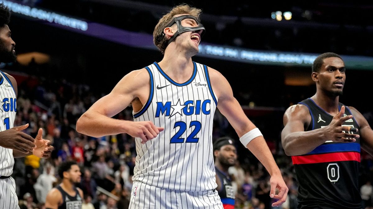 Erfolg in Detroit: Franz Wagner holt zum Jubel aus