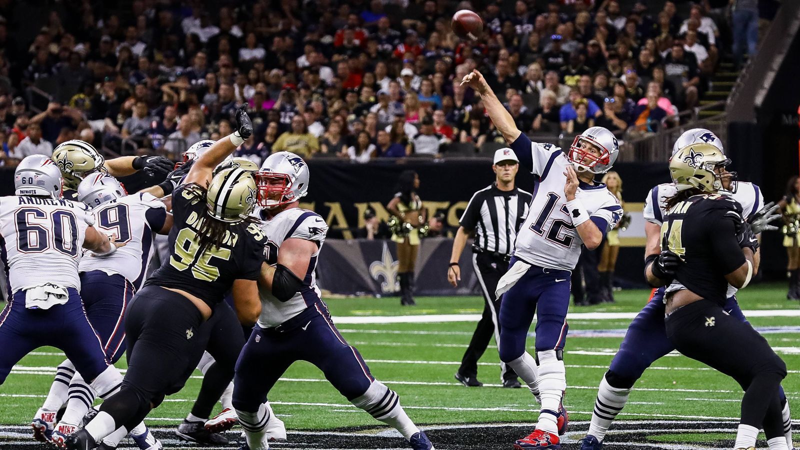 
                <strong>New England Patriots vs. New Orleans Saints</strong><br>
                Quote: 5,3
              