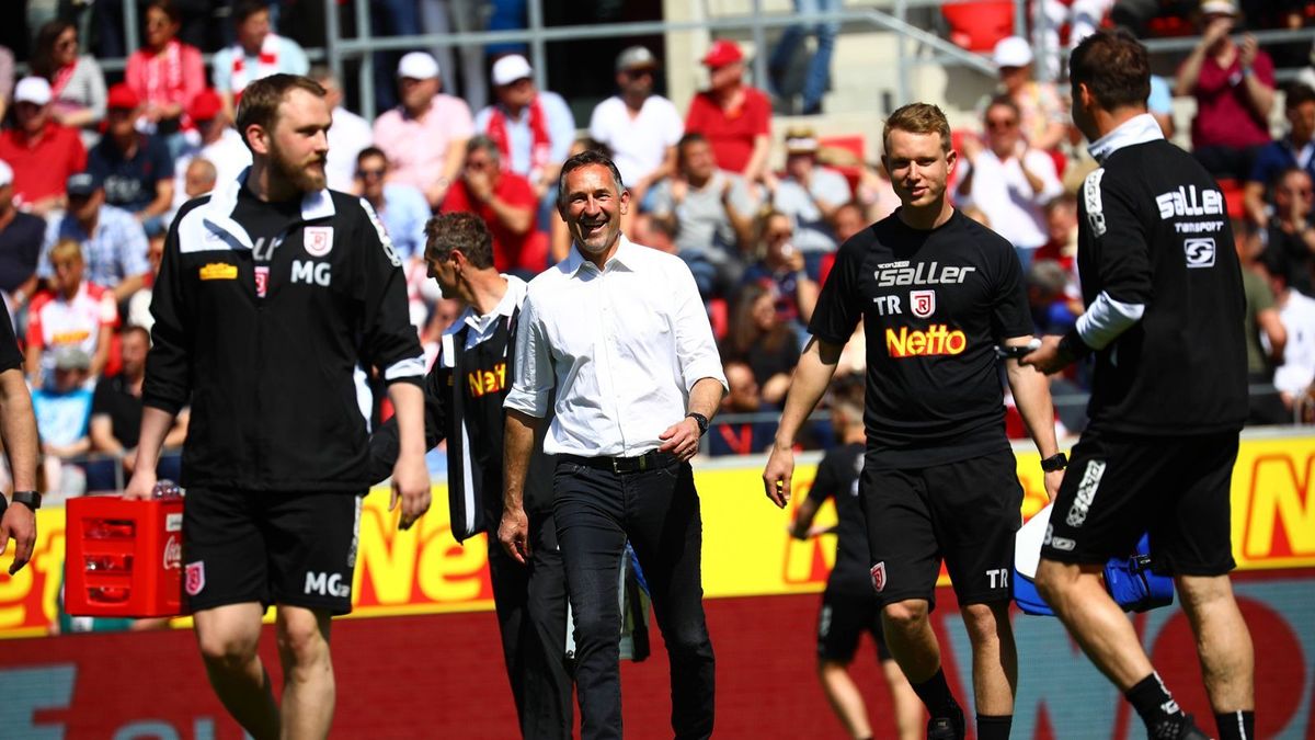 Machte heute sein letztes Spiel für Regensburg