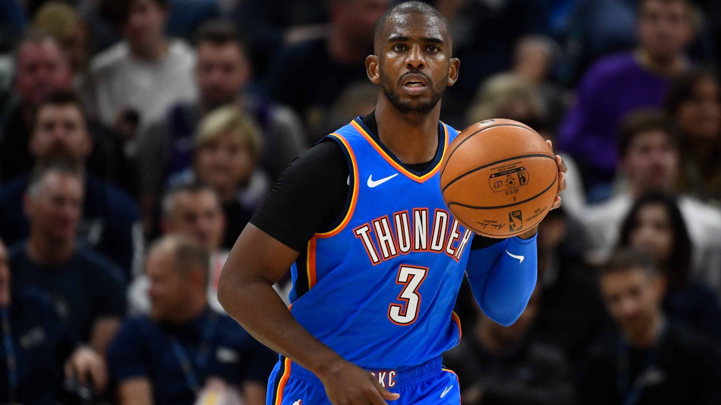 
                <strong>Chris Paul (Reserve)</strong><br>
                10. All-Star-TeilnahmePosition: Guardaktuelles Team: Oklahoma City Thunder
              