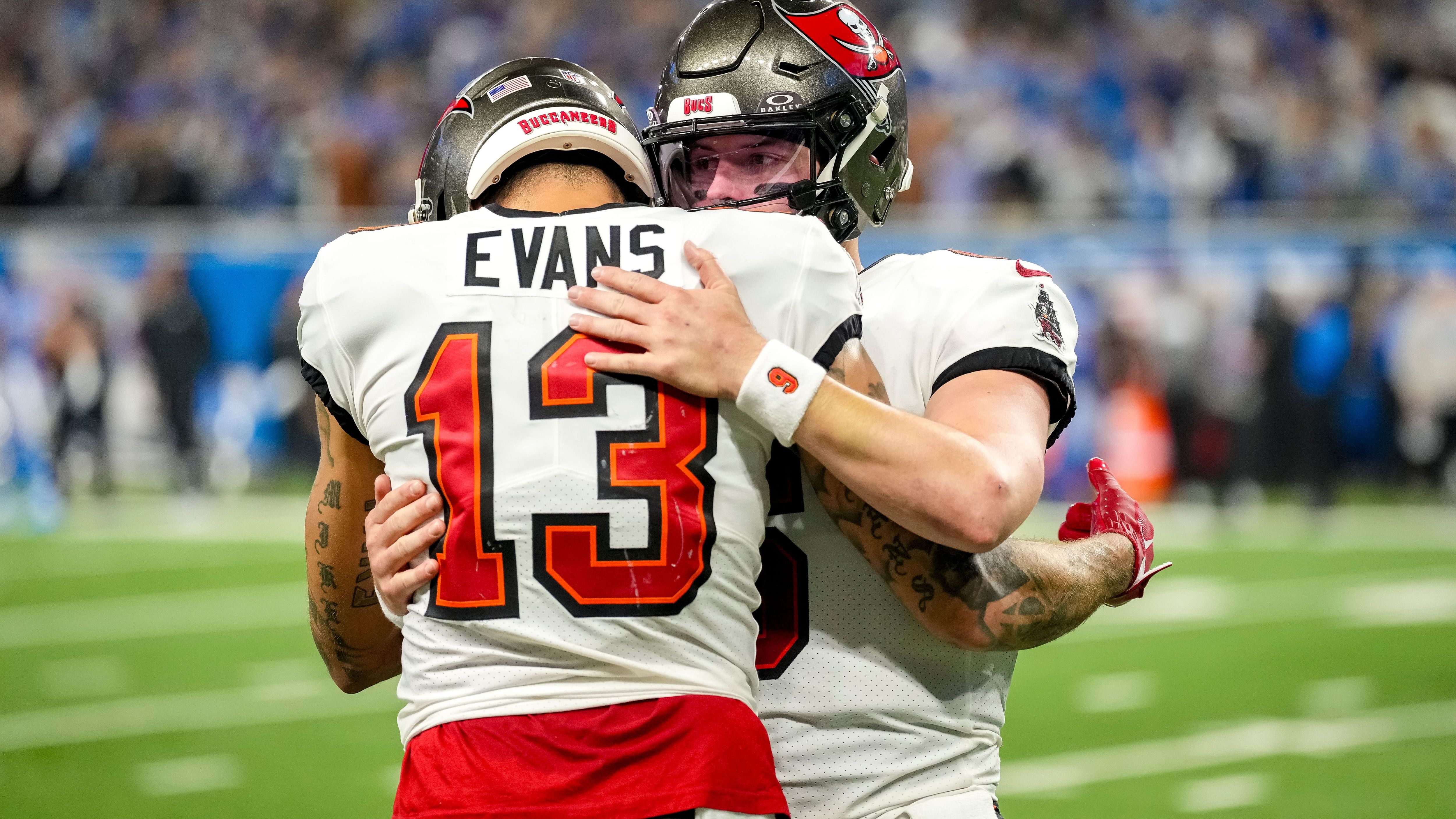 <strong>16. Tampa Bay Buccaneers: Baker Mayfield &amp; Mike Evans</strong><br>Von vielen unterschätzt! Mayfield hat in seiner Karriere mit dem letzten Jahr ein NFL-Comeback hingelegt, welches selten gelingt. Mike Evans ist einer der zuverlässigsten Receiver der letzten zehn Jahre. Das Tandem macht den nächsten Schritt, wenn sie fit bleiben.