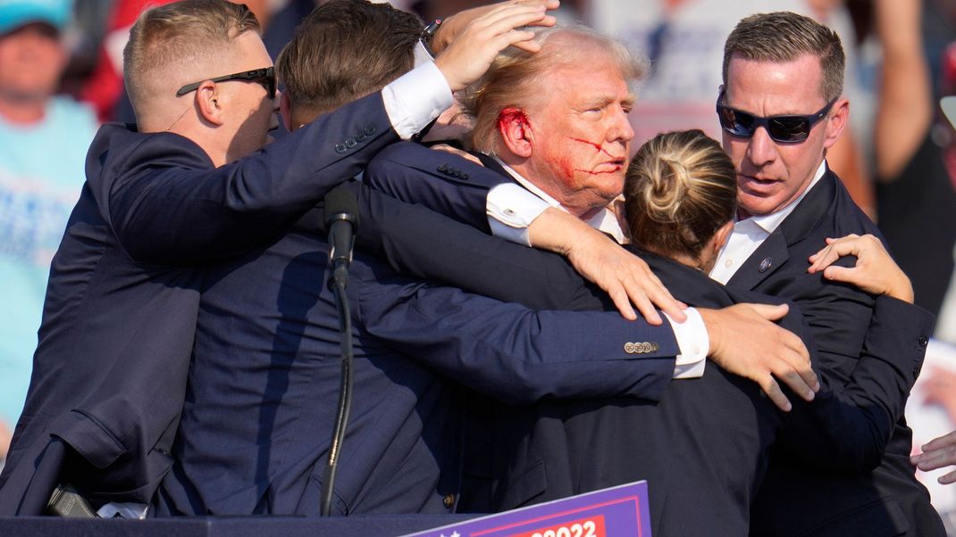 Donald Trump im Ort Butler