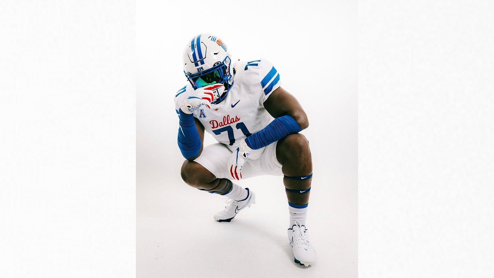 <strong>King Large</strong><br>Position: Left Guard<br>College: Southern Methodist University