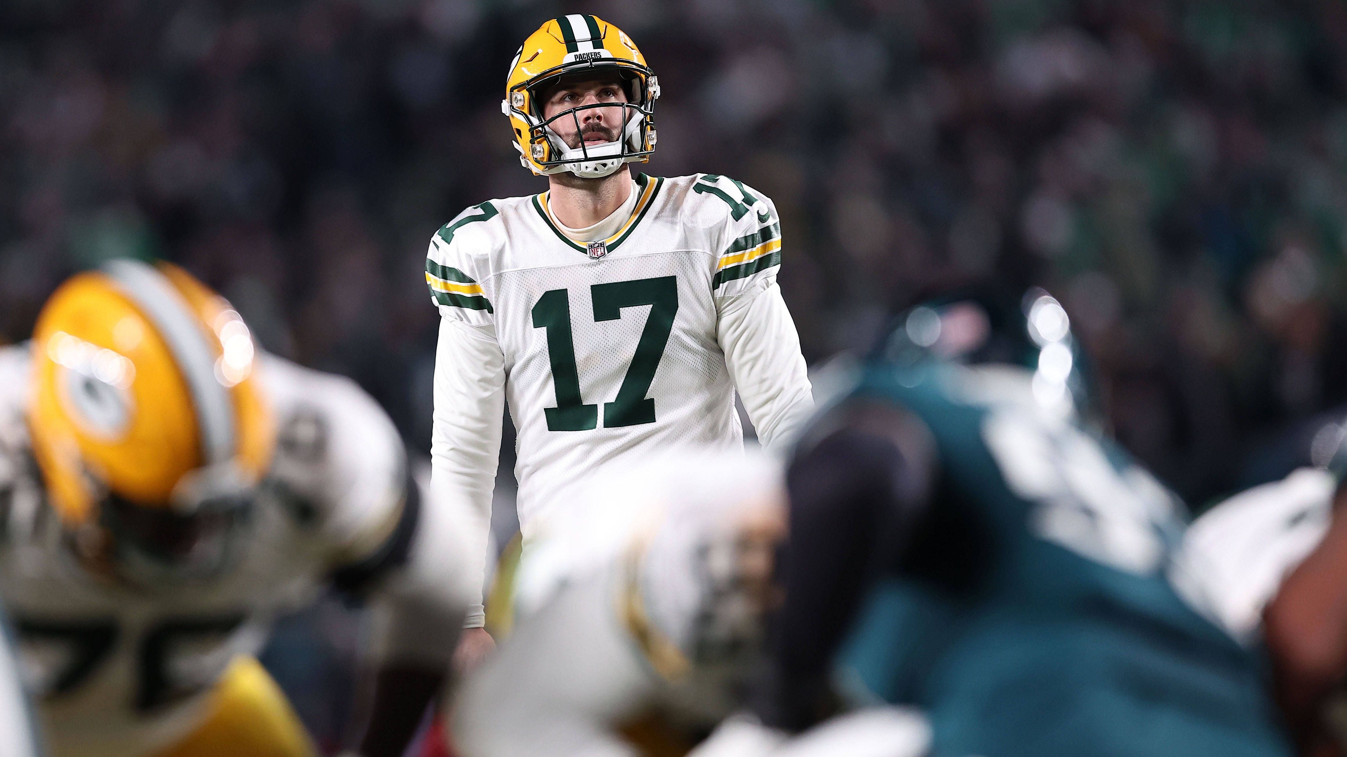<strong>Erzielte Punkte</strong><br>1. Greg Zuerlein: 1.409 erzielte Punkte<br>2. Graham Gano: 1.398 erzielte Punkte<br>3. Brandon McManus (im Bild): 1.161 erzielte Punkte